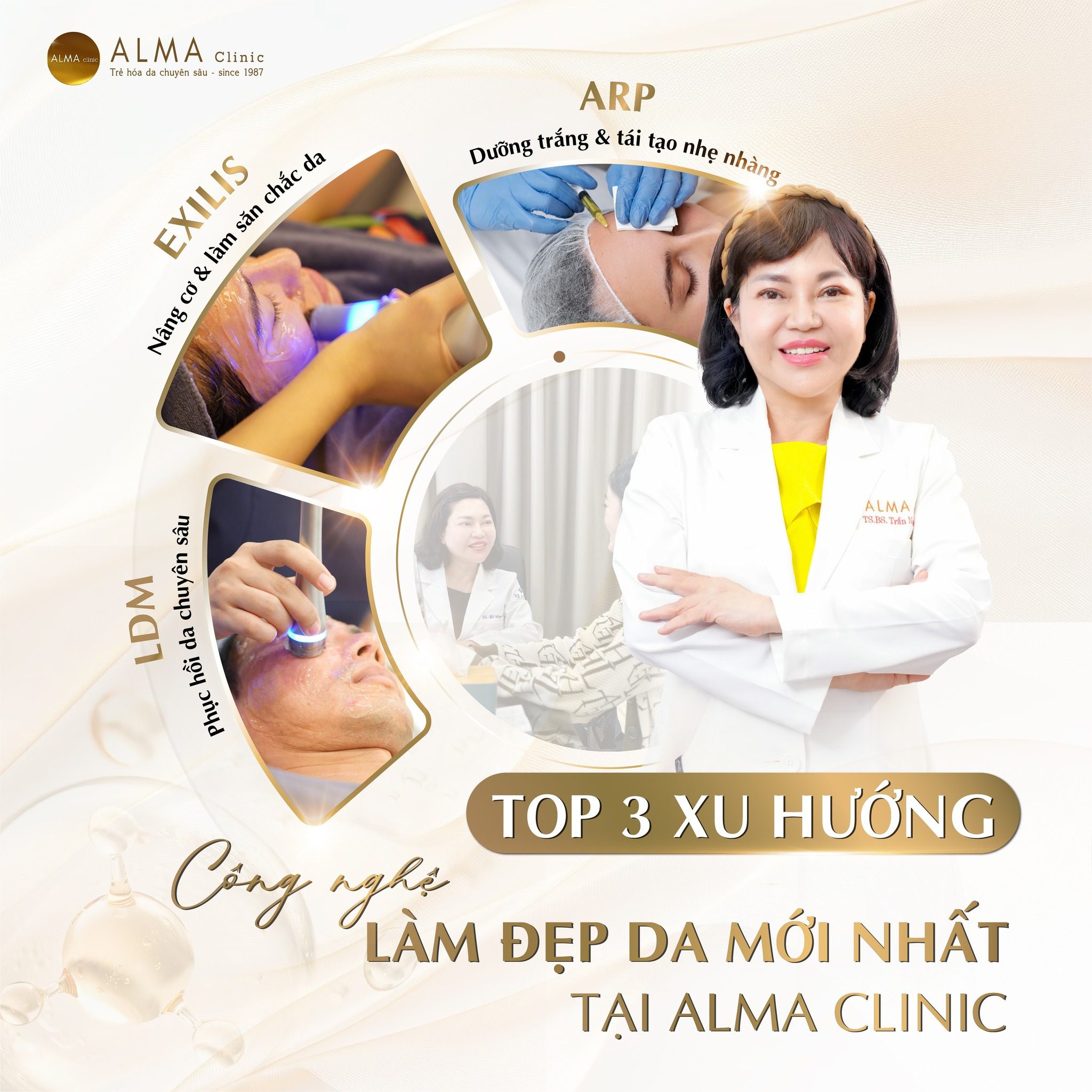 Phác đồ phối hợp LDM và các công nghệ cao tại Alma Clinic